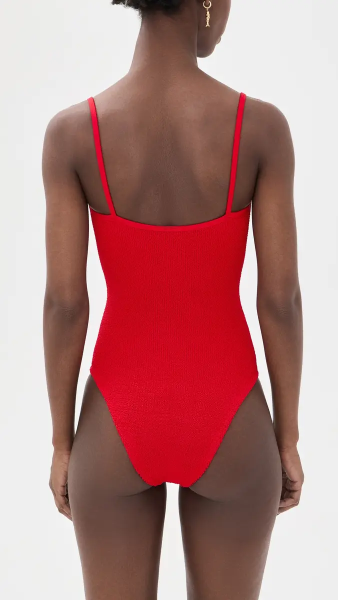 Hunza G Pamela One Piece Red One Size | Thumbnail 3