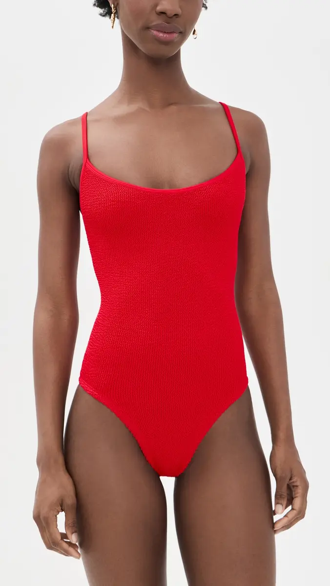 Hunza G Pamela One Piece Red One Size | Thumbnail 5