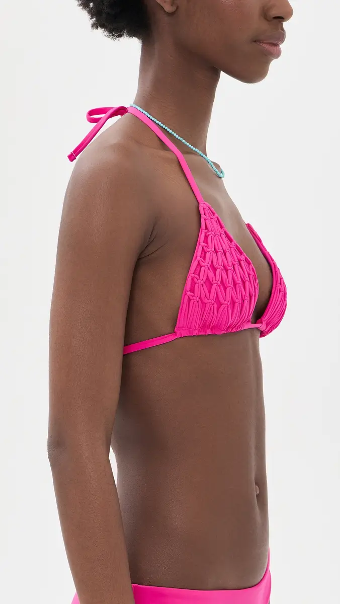 PQ Swim Lila Triangle Bikini Top | Thumbnail 4 PQ Swim Lila Triangle Bikini Top | Thumbnail 4