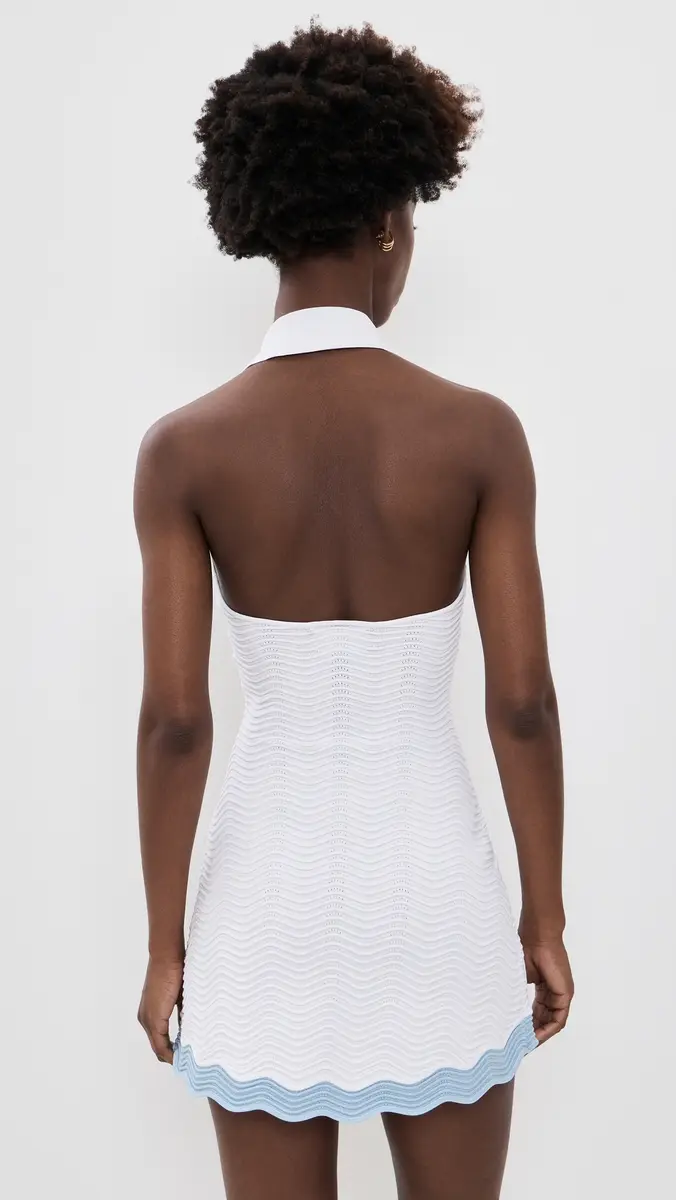Retrofête Dorianne Dress Metallic White/Glace | Thumbnail 3