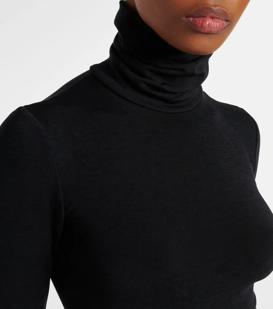 Wolford Colorado cotton-blend turtleneck bodysuit | Thumbnail 5