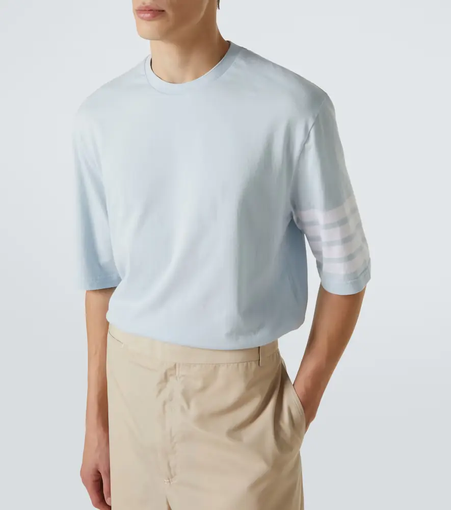 Thom Browne 4-Bar cotton jersey T-shirt | Thumbnail 3