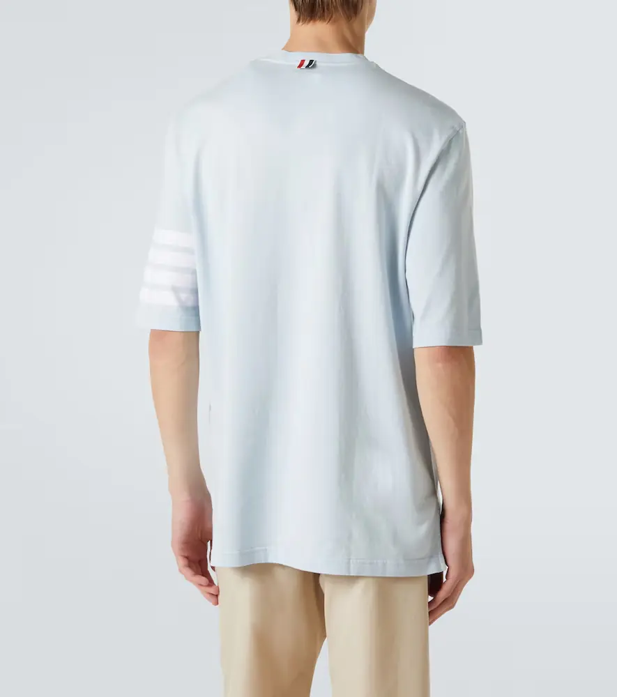 Thom Browne 4-Bar cotton jersey T-shirt | Thumbnail 4