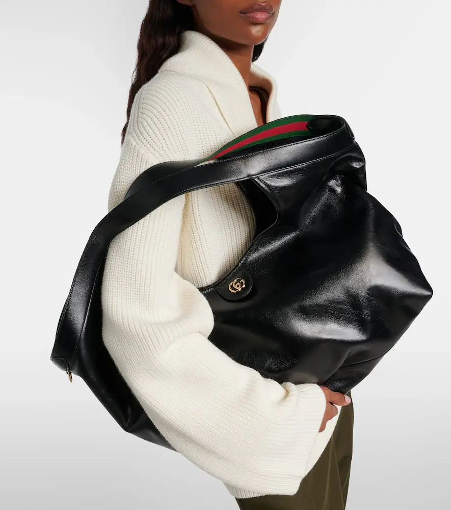 Gucci Giglio Large leather tote bag | Thumbnail 5