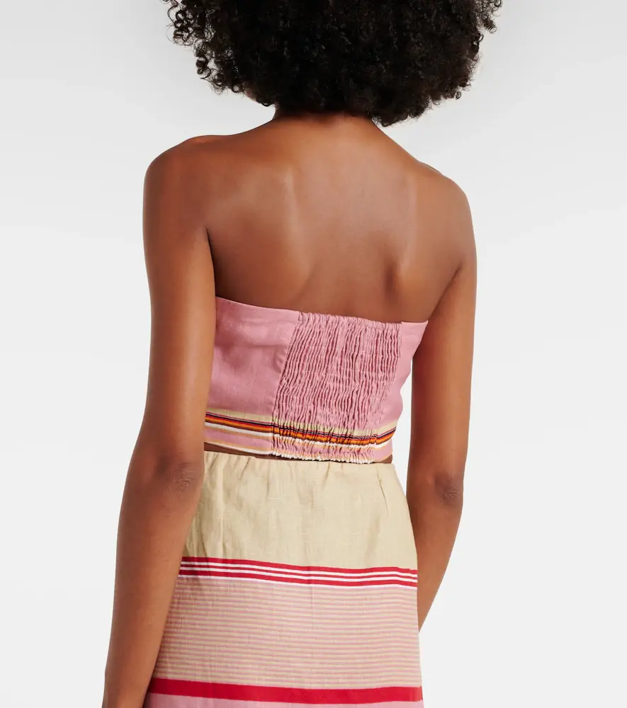 Faithfull Ebbe striped linen top | Thumbnail 2