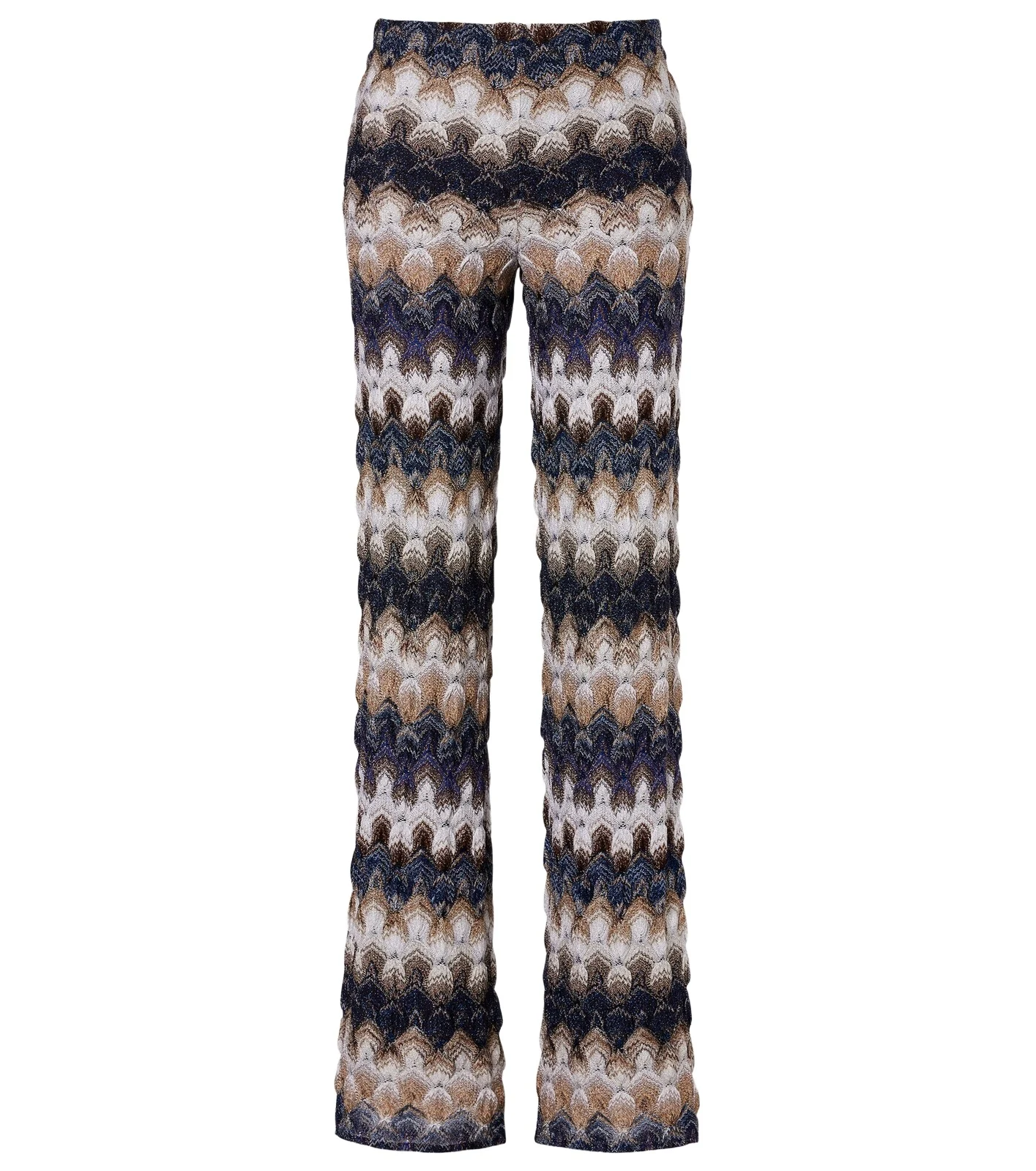 Lamé wide-leg pants Lamé wide-leg pants