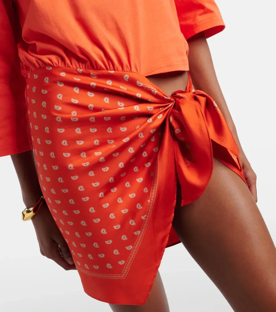Christopher Esber Bandana cotton beach cover-up | Thumbnail 4 Christopher Esber Bandana cotton beach cover-up | Thumbnail 4