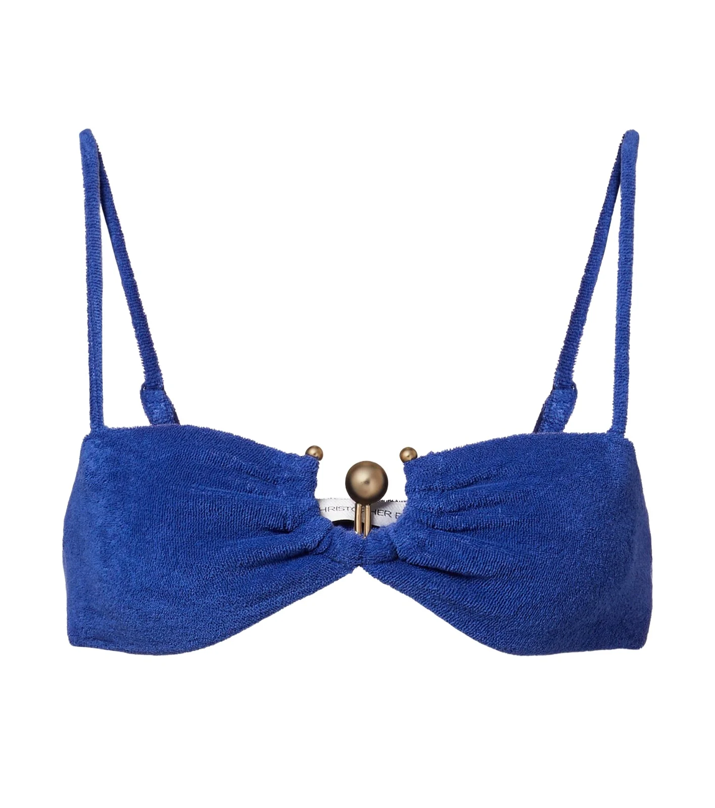 Cotton-blend terry bra top Cotton-blend terry bra top