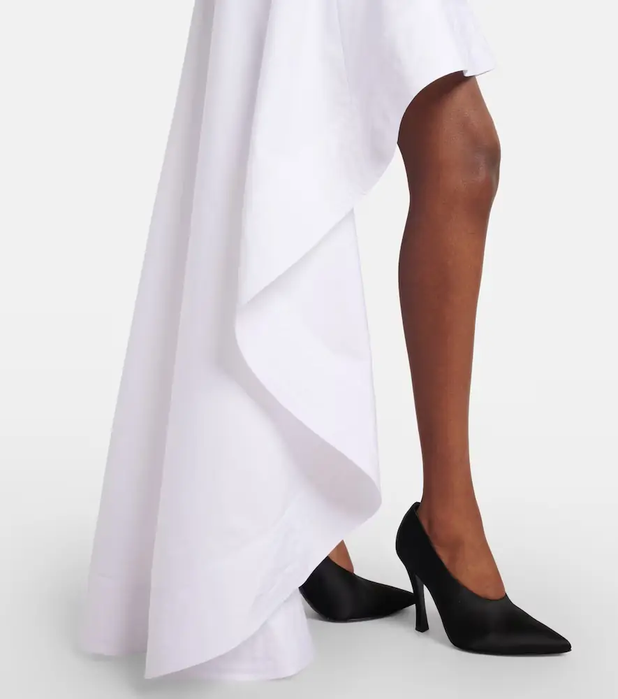 Stella McCartney Asymmetric ruffled cotton poplin miniskirt | Thumbnail 3 Stella McCartney Asymmetric ruffled cotton poplin miniskirt | Thumbnail 3