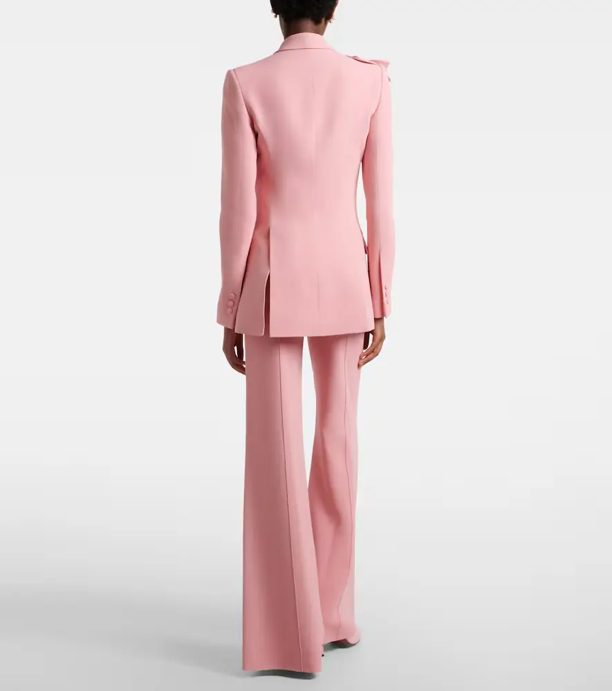 Elie Saab High-rise cady wide-leg pants | Thumbnail 3 Elie Saab High-rise cady wide-leg pants | Thumbnail 3