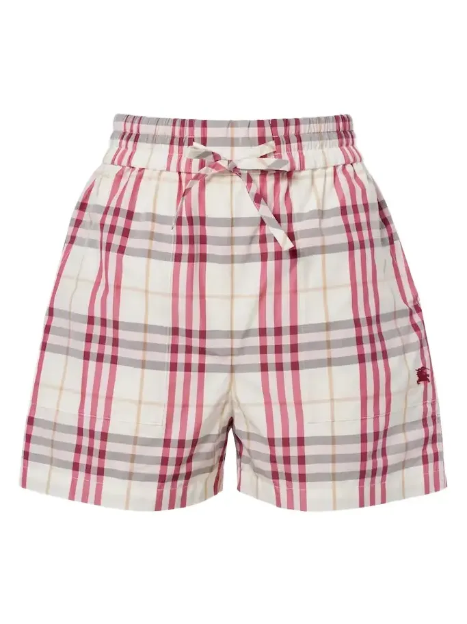 EKD Check cotton shorts EKD Check cotton shorts