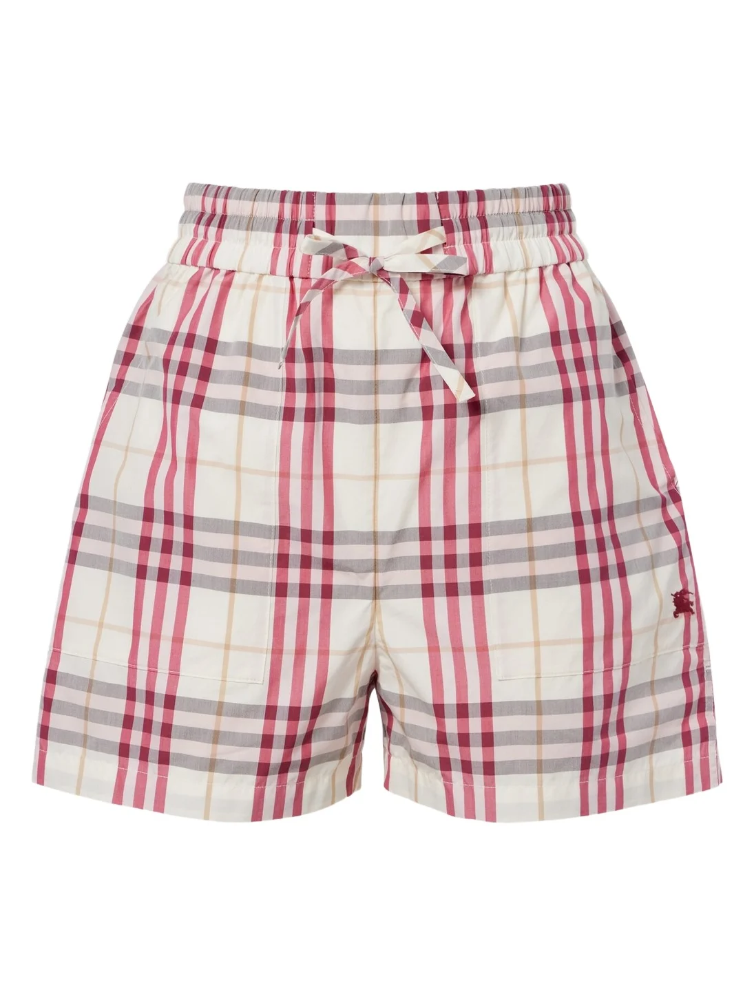 Burberry EKD Check cotton shorts