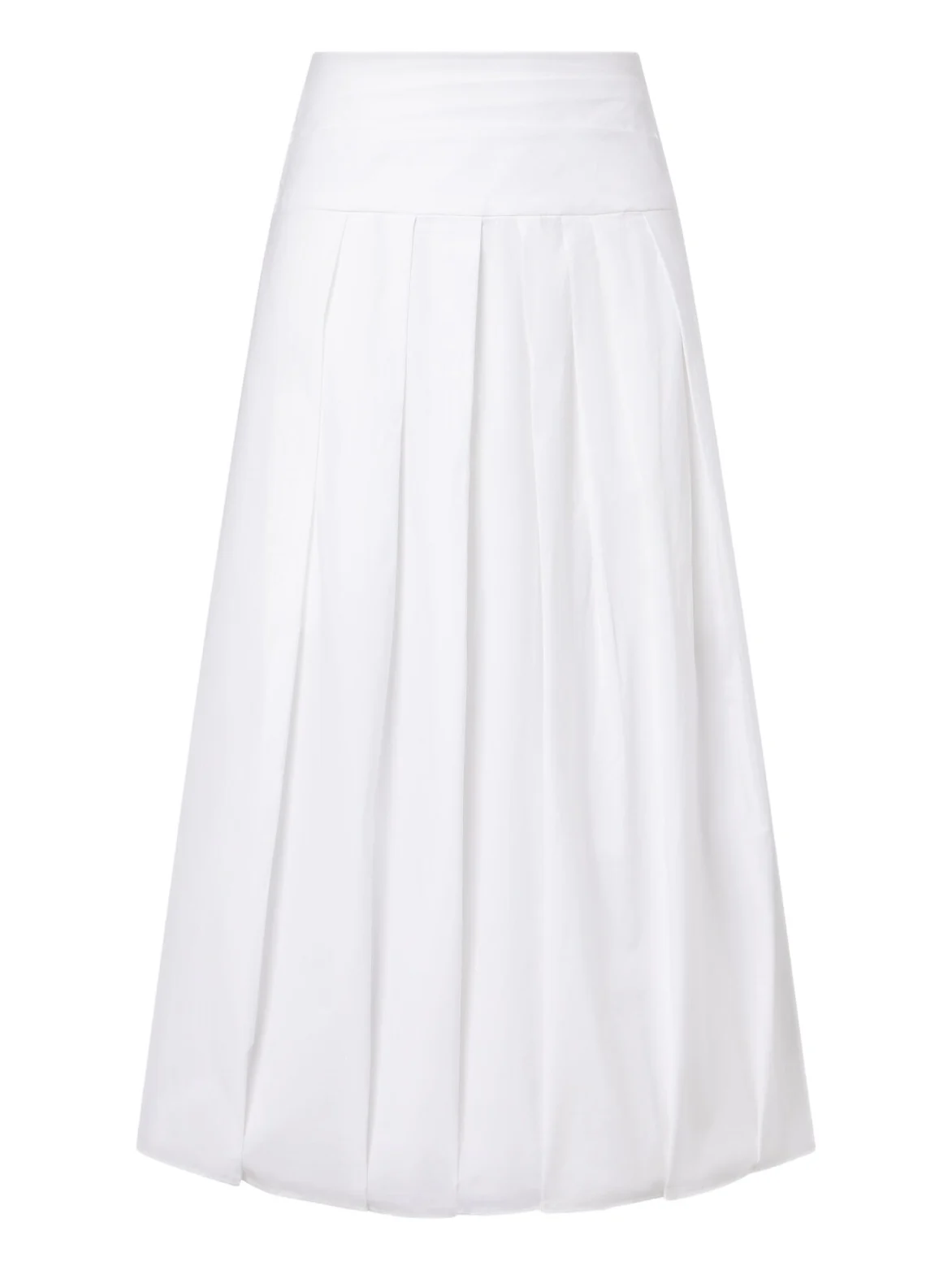 Proenza Schouler White Label Nessa cotton-blend midi skirt
