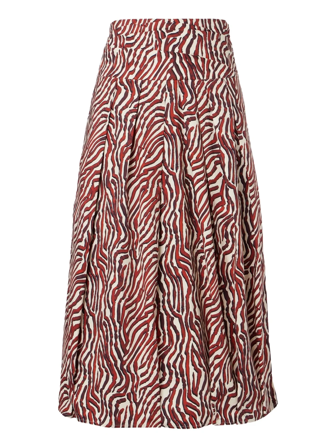 White Label Nessa printed cotton-blend midi skirt White Label Nessa printed cotton-blend midi skirt