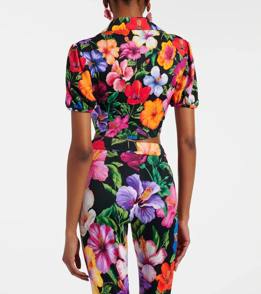 Dolce & Gabbana Floral crop top | Thumbnail 2