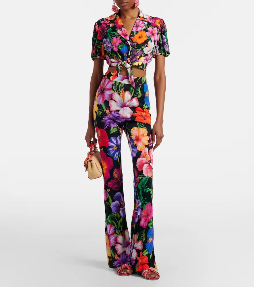 Dolce & Gabbana Floral crop top | Thumbnail 3