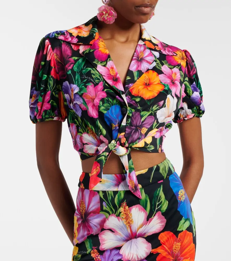 Dolce & Gabbana Floral crop top | Thumbnail 5