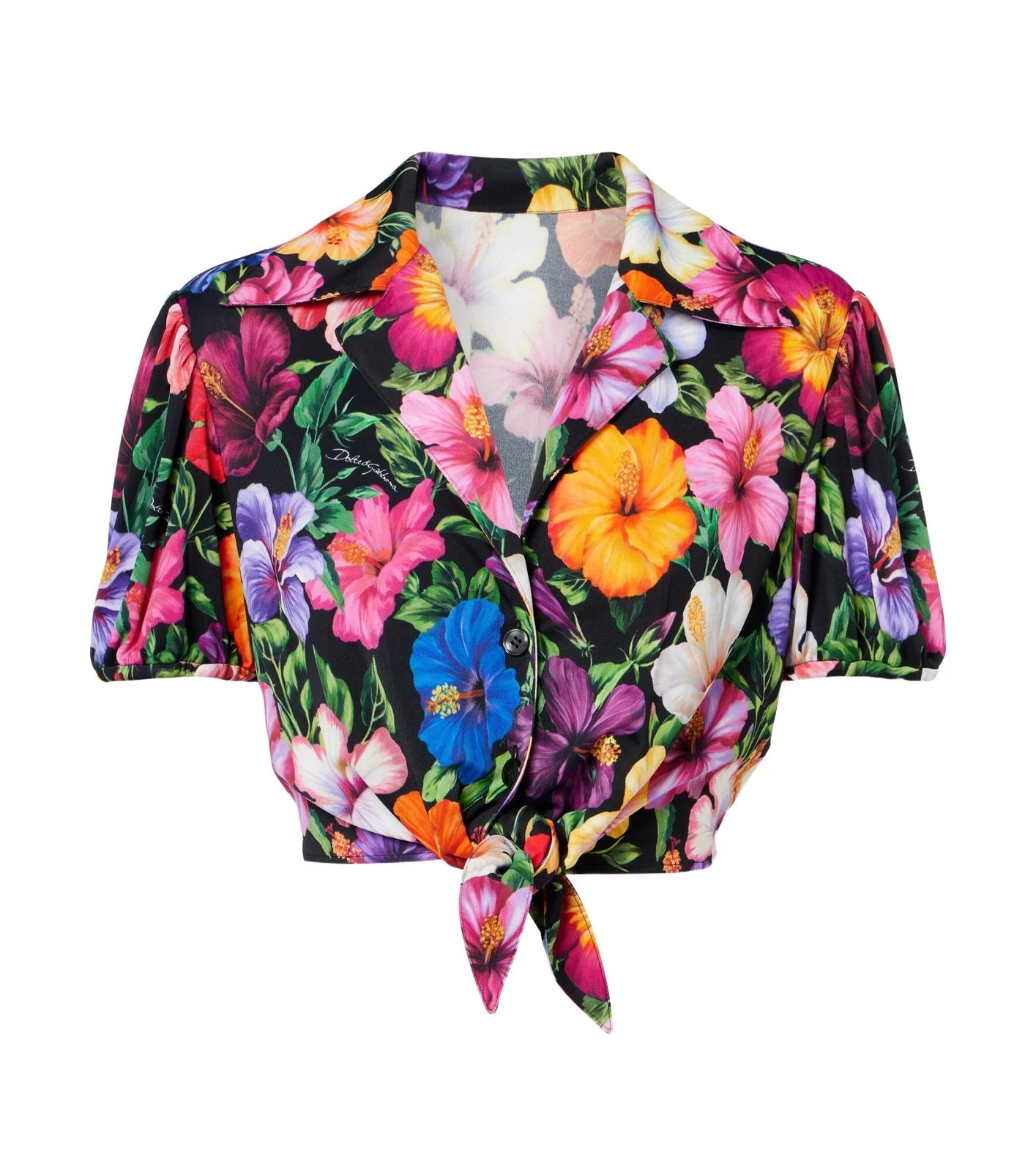Floral crop top Floral crop top