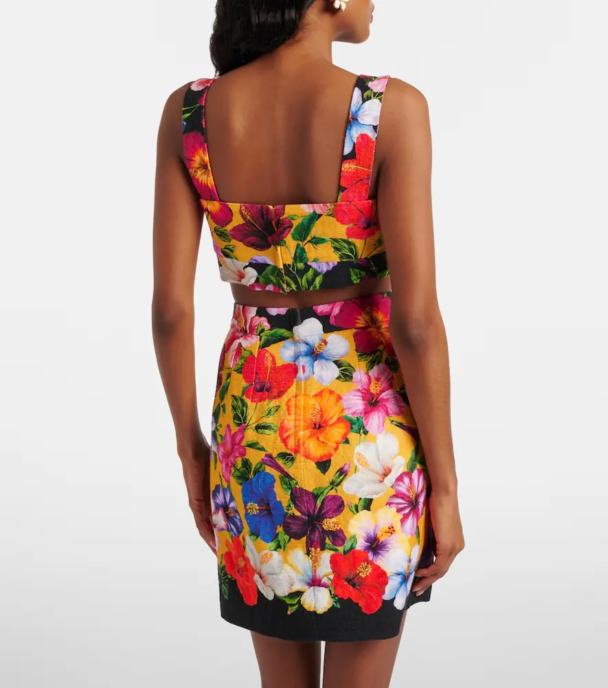Dolce & Gabbana Floral crop top | Thumbnail 2