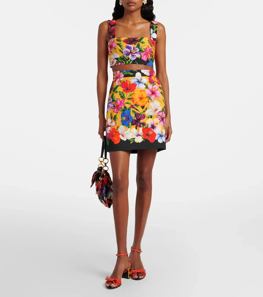 Dolce & Gabbana Floral crop top | Thumbnail 3
