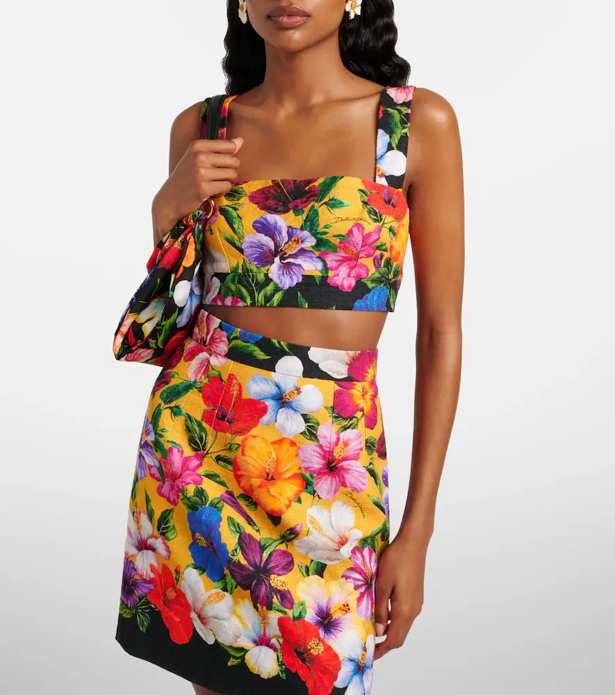 Dolce & Gabbana Floral crop top | Thumbnail 5