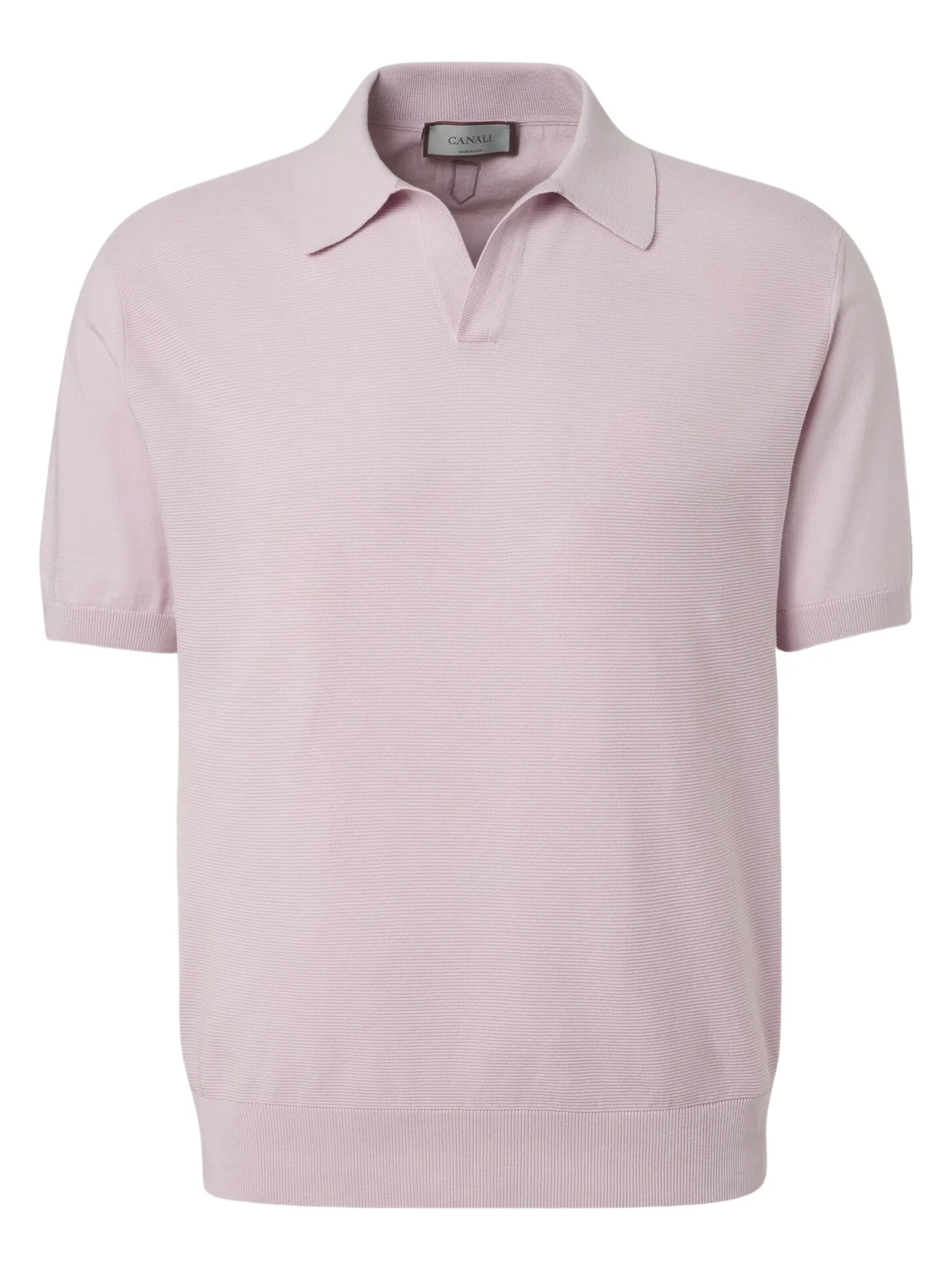 Cotton and silk polo shirt Cotton and silk polo shirt