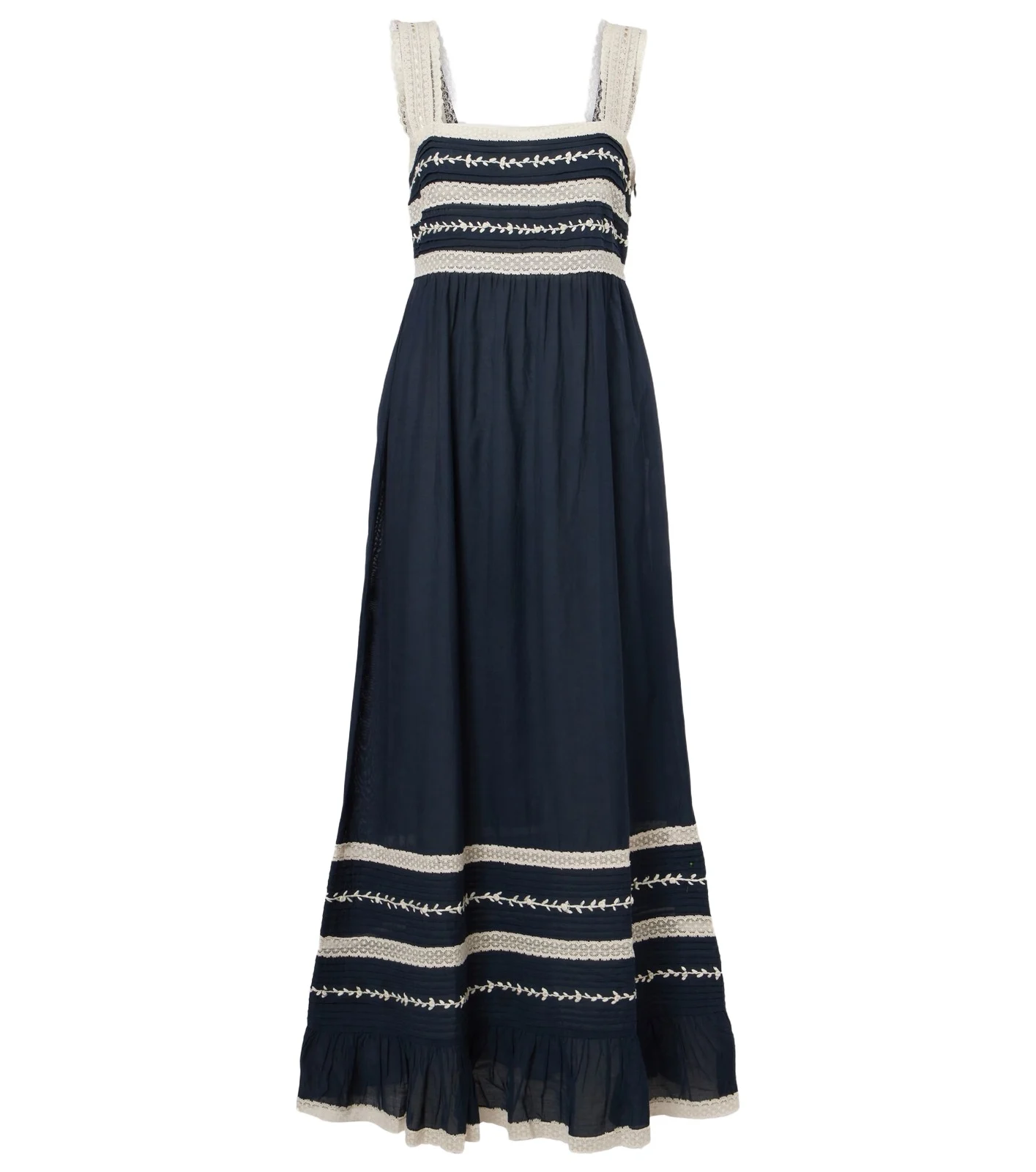 Malie embroidered midi dress Malie embroidered midi dress