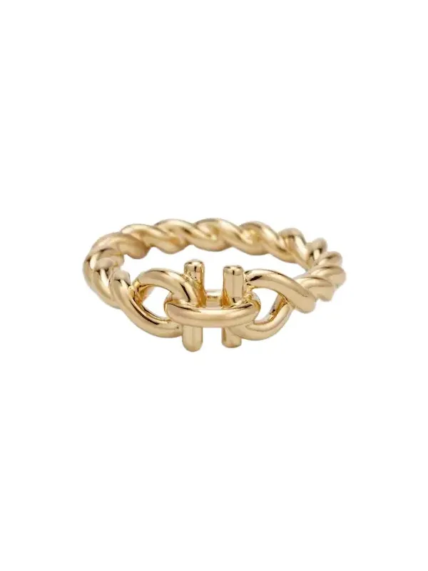 Gold-plated ring