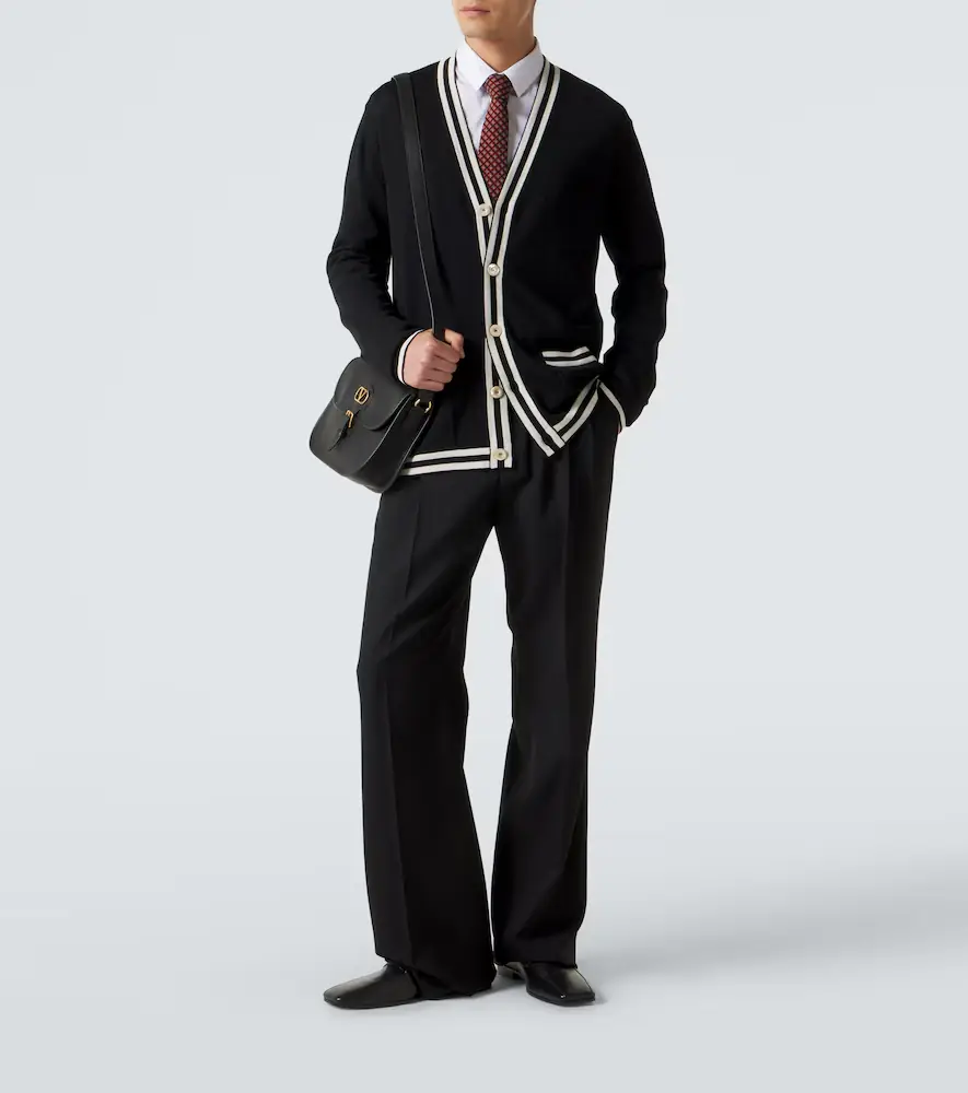Valentino Garavani VLogo virgin wool cardigan | Thumbnail 4 Valentino Garavani VLogo virgin wool cardigan | Thumbnail 4