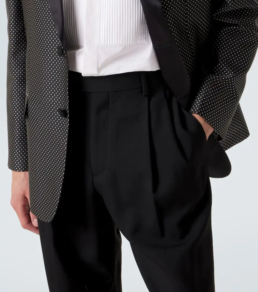 Valentino Garavani Virgin wool straight pants | Thumbnail 2