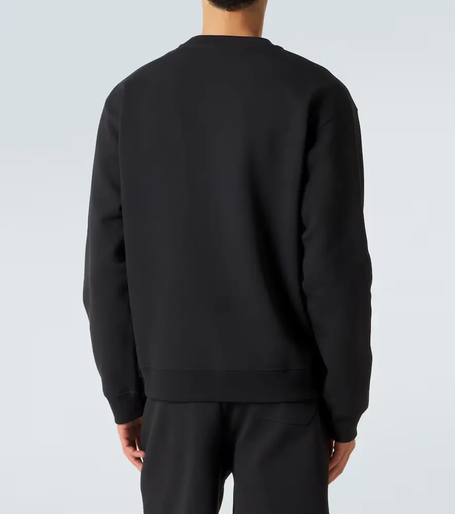Valentino Garavani VGold cotton-blend jersey sweatshirt | Thumbnail 2