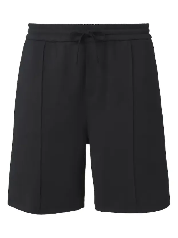 Cotton-blend jersey shorts