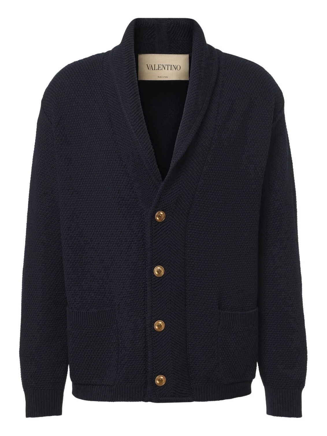 Virgin wool cardigan