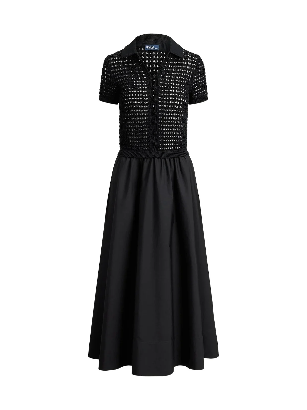 Polo Ralph Lauren Women's Knit Cotton A-Line Maxi Dress