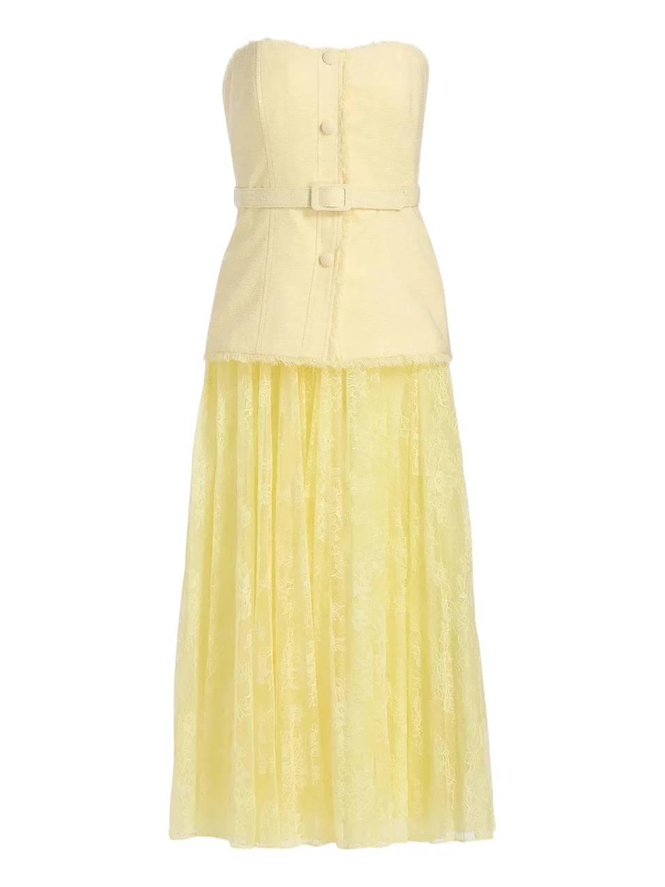 BADGLEY MISCHKA Women's Belted Drop Waist Cocktail Dress