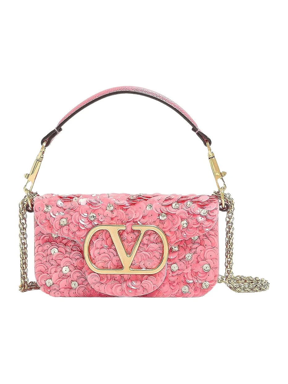 Women's Locò Small Embroidered Shoulder Bag