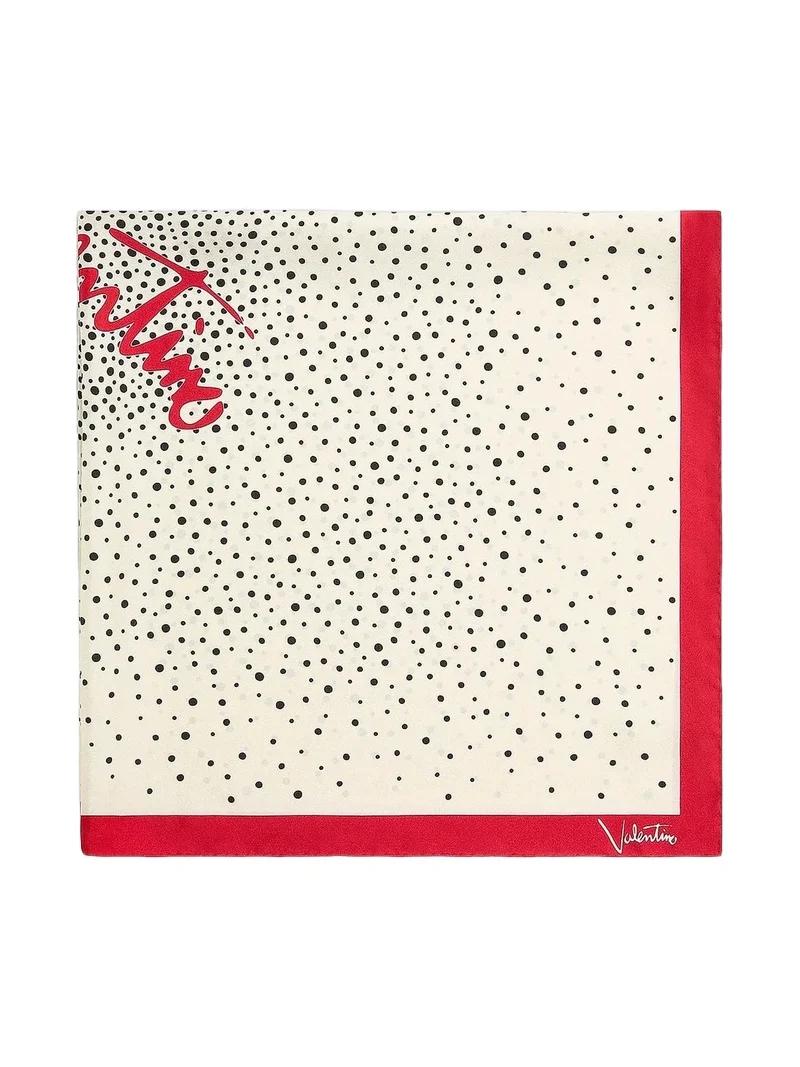 Valentino Women's Little Stars Starry Silk Scarf