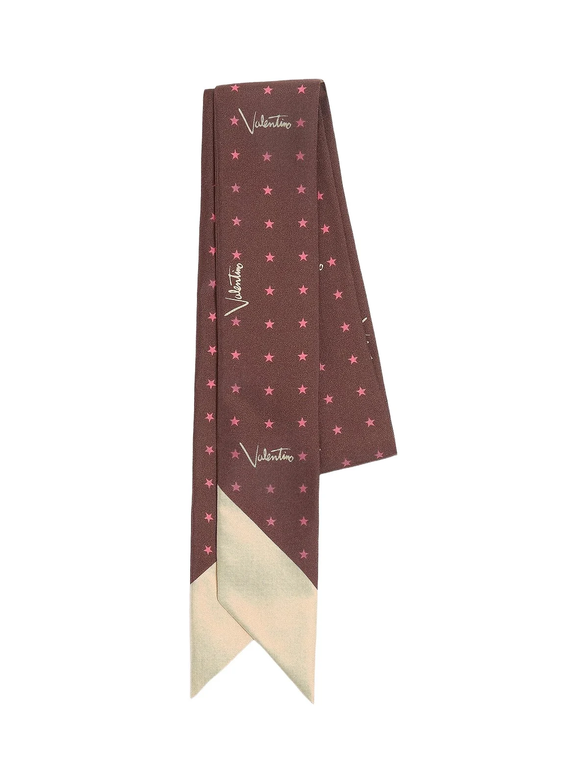 Valentino Women's Stelline E-Firma Starry Silk Bandeau Scarf