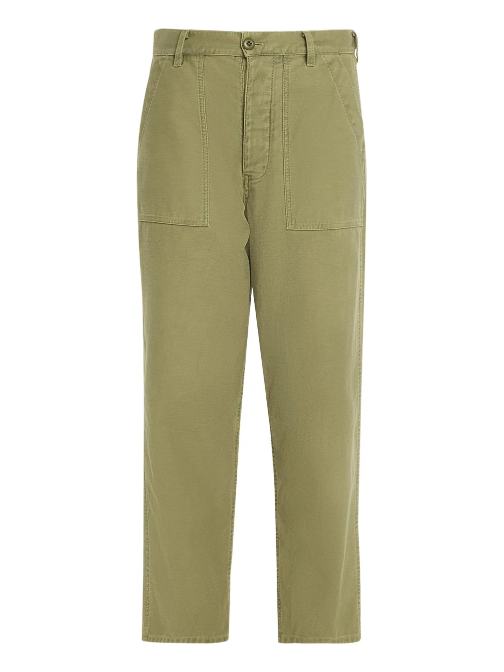 Earl Cotton Straight-Leg Ankle Pants Earl Cotton Straight-Leg Ankle Pants