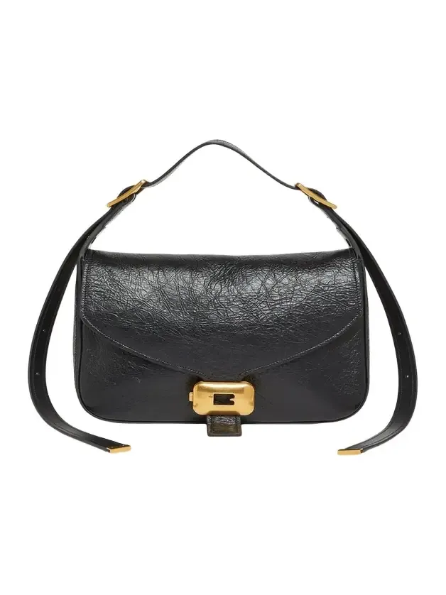 Clicca B-Buckle Leather Shoulder Bag Clicca B-Buckle Leather Shoulder Bag