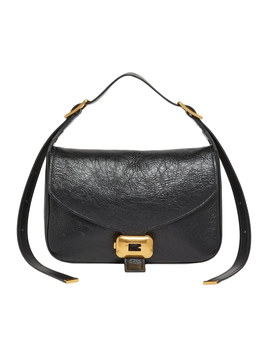 Clicca B-Buckle Leather Shoulder Bag Clicca B-Buckle Leather Shoulder Bag