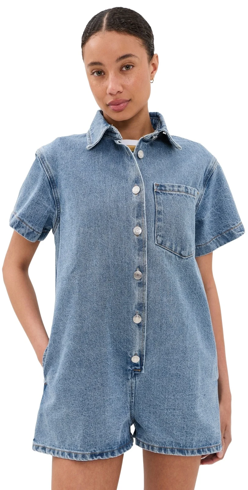 PARKE Short Sleeve Romper