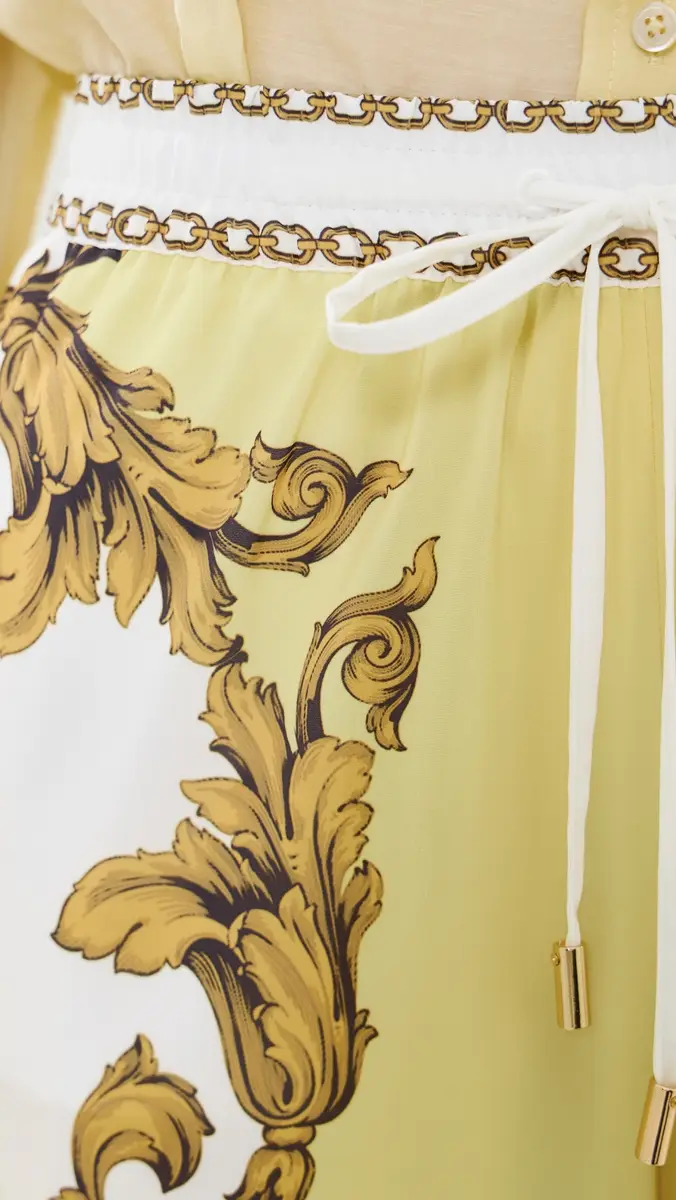 ALICE + OLIVIA Ojai Wide Leg Pants Golden Coast | Thumbnail 6