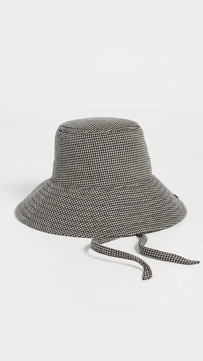 rag & bone Harper Sun Hat Black Gingham S/M | Thumbnail 2 rag & bone Harper Sun Hat Black Gingham S/M | Thumbnail 2