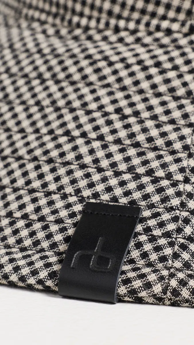 rag & bone Harper Sun Hat Black Gingham S/M | Thumbnail 4 rag & bone Harper Sun Hat Black Gingham S/M | Thumbnail 4