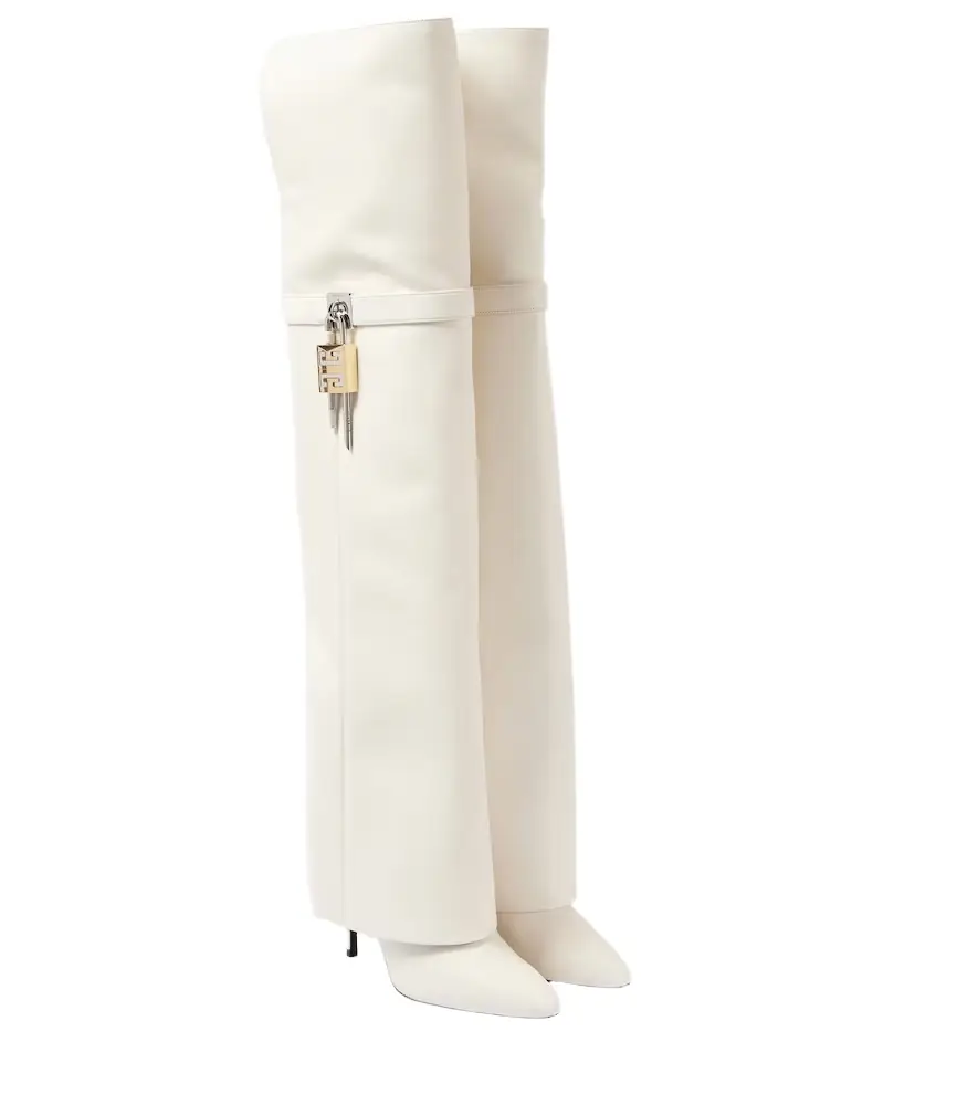 Givenchy Shark Lock Stiletto over-the-knee boots | Image 1 Givenchy Shark Lock Stiletto over-the-knee boots | Image 1