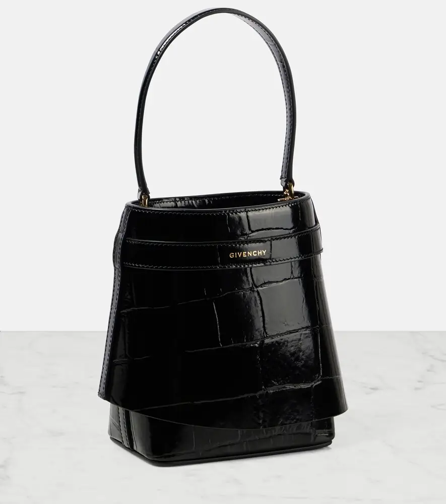 Givenchy Shark Lock Medium leather bucket bag | Thumbnail 4 Givenchy Shark Lock Medium leather bucket bag | Thumbnail 4