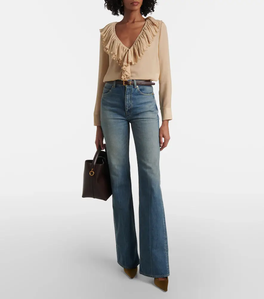 Saint Laurent 70'S flared jeans | Thumbnail 2 Saint Laurent 70'S flared jeans | Thumbnail 2