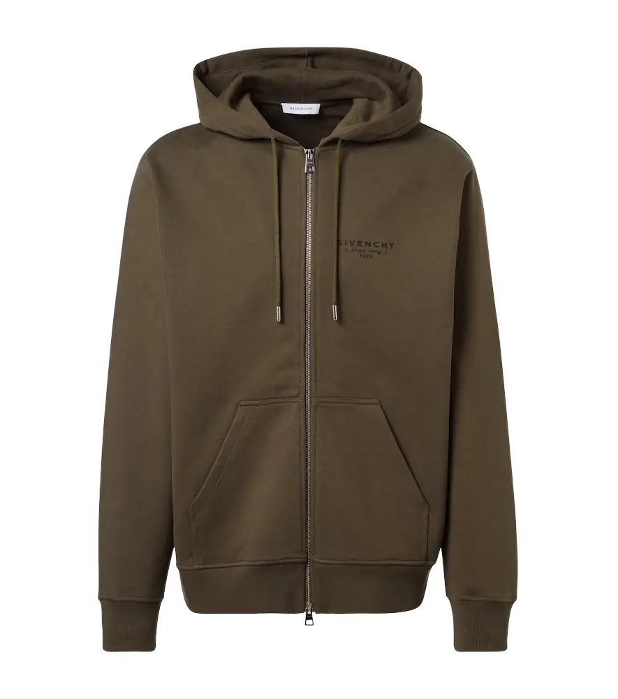 Givenchy Stamp cotton fleece hoodie | Image 1 Givenchy Stamp cotton fleece hoodie | Image 1