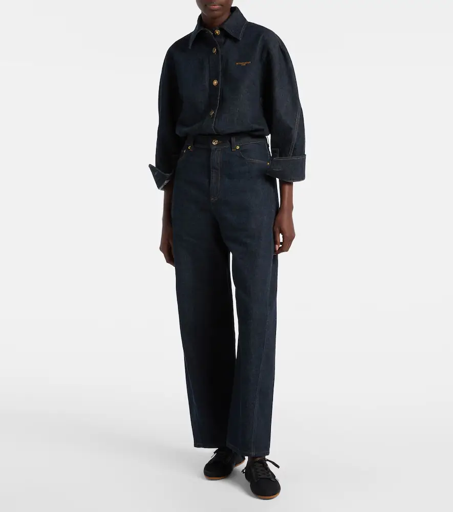 Givenchy Slim leather-trimmed sneakers | Thumbnail 5 Givenchy Slim leather-trimmed sneakers | Thumbnail 5
